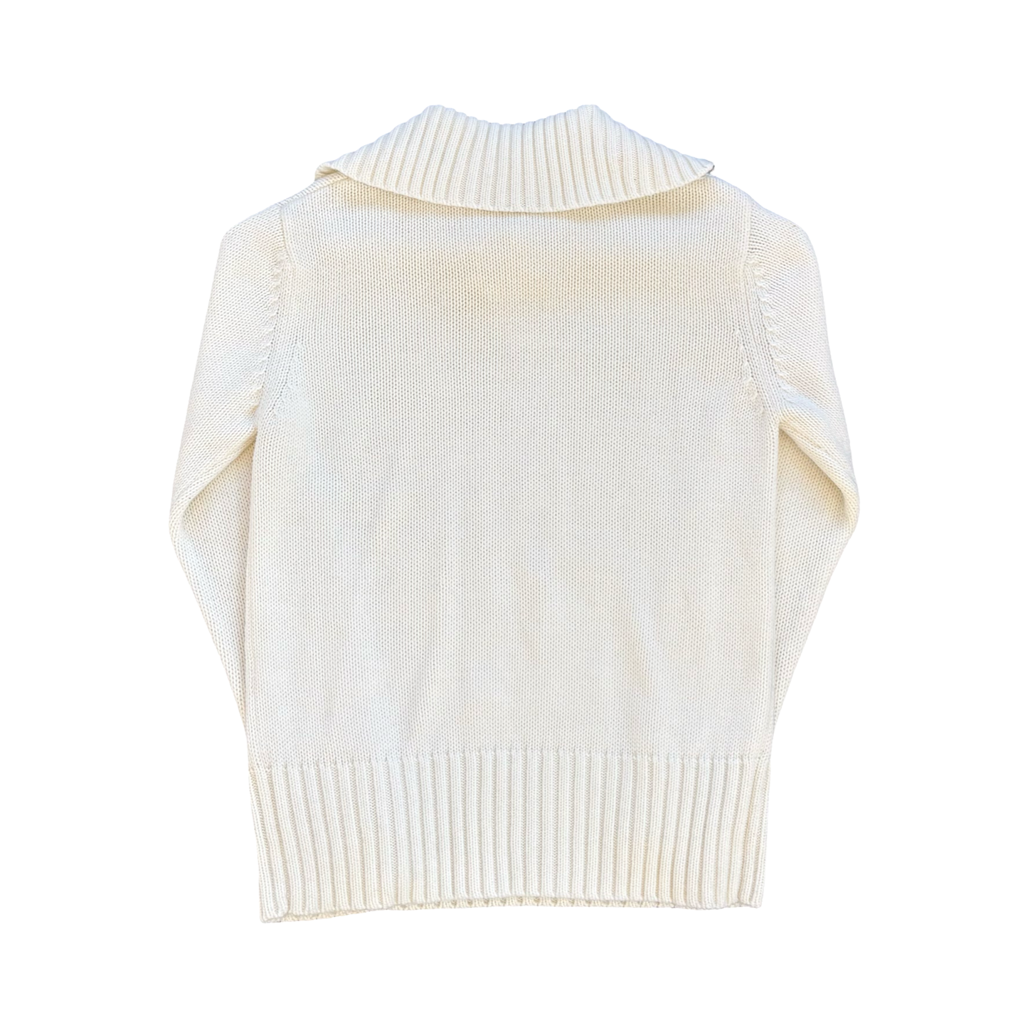 White Knitted Sweater