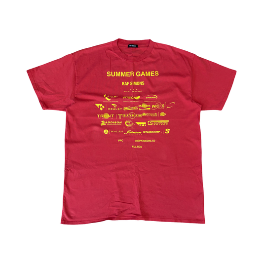 Raf Simons FW17 Summer Games Tee