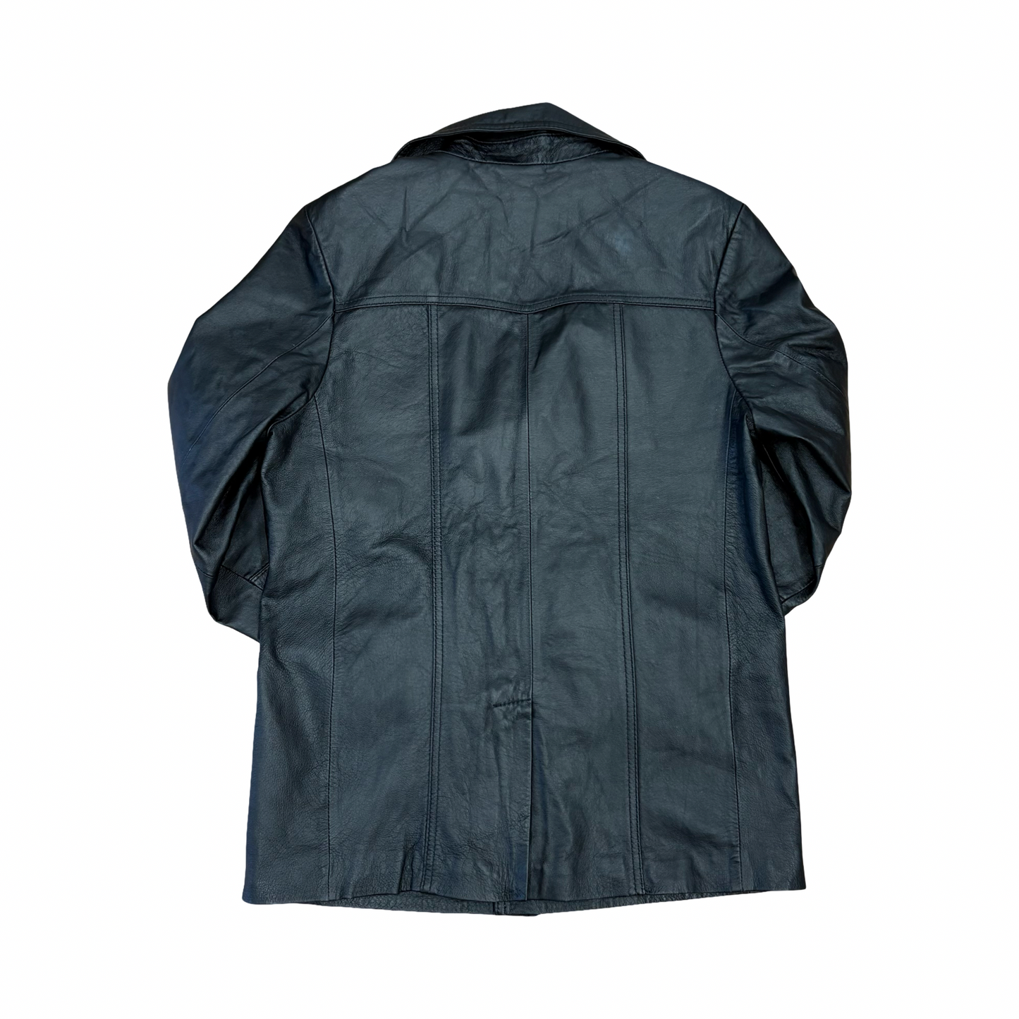 Vintage Jack & Jones Leather Coat